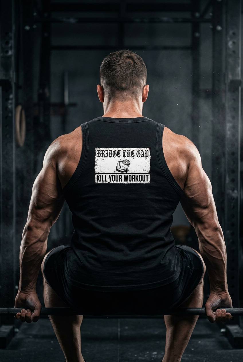 (KSFB LLC MIND OVER MUSCLE ) Snow Washed Tank Top
