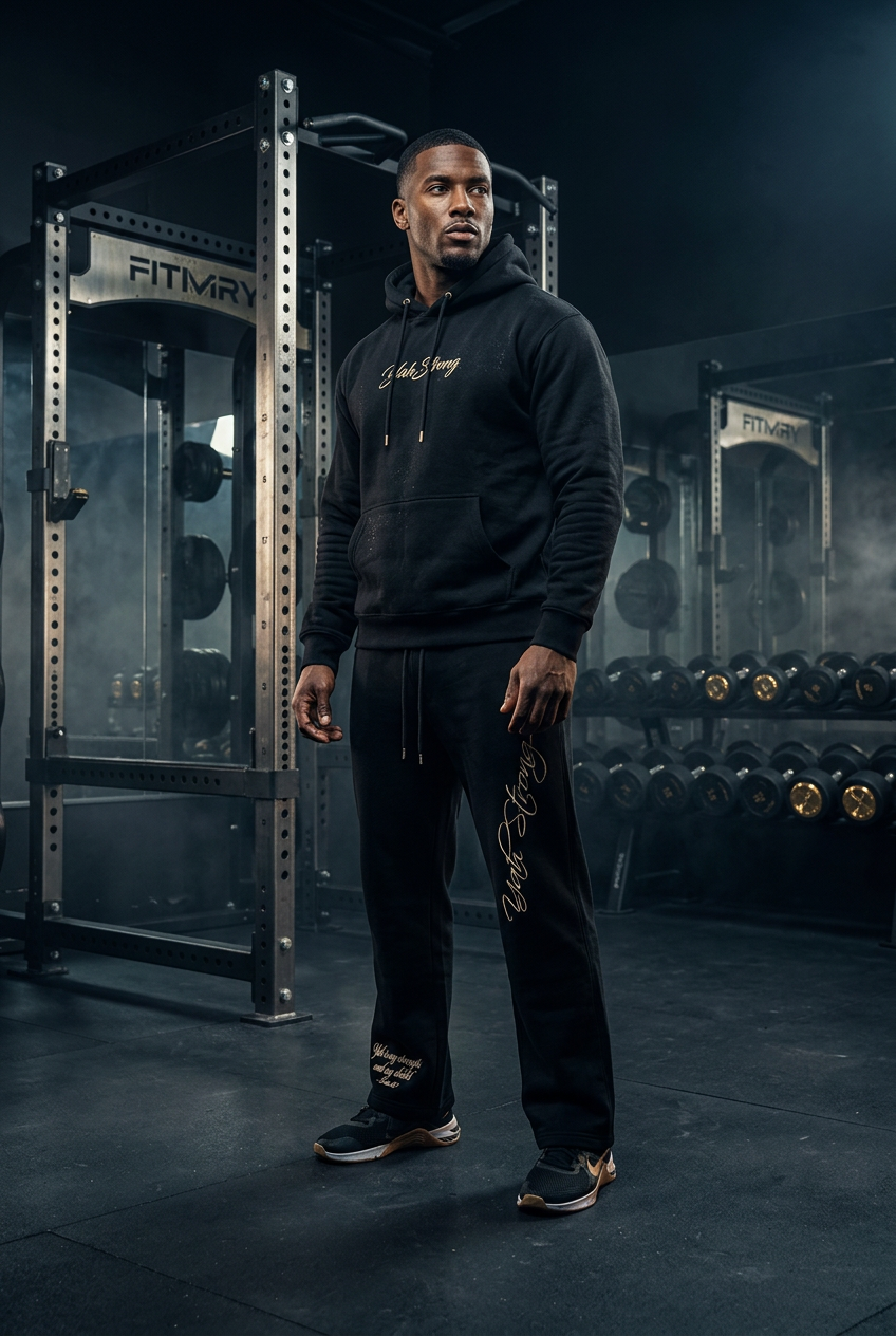 (KSFBLLC YAH STRONG) Unisex Heavyweight Sweatpants