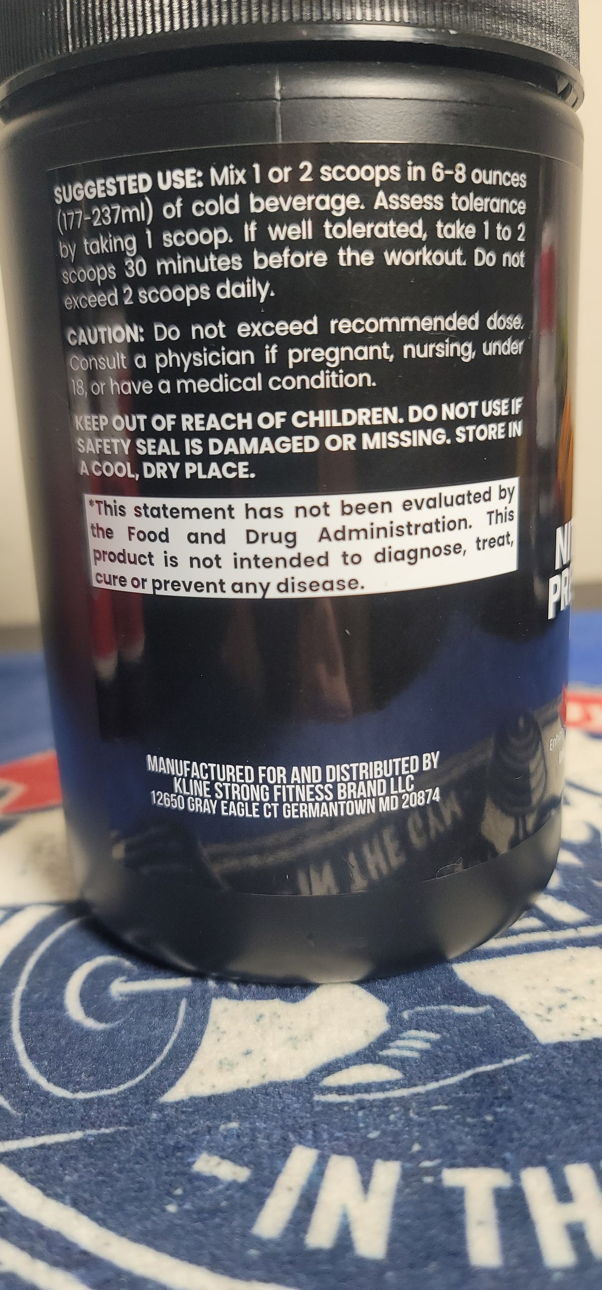 Mind over muscle Pre-Workout Powder (Fruit Punch) 175 mg caffine