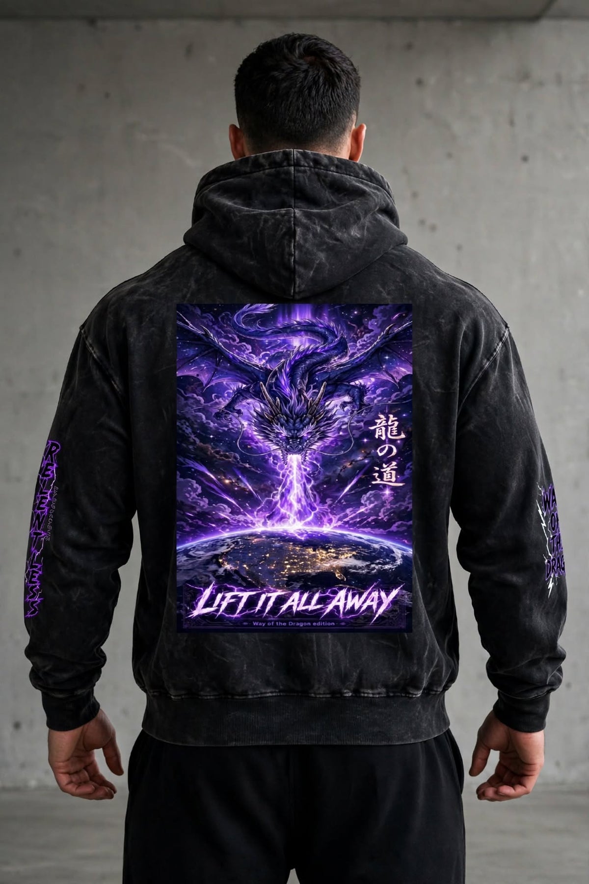 Way of the Dragon oversized hoodie — alternate product photo 7