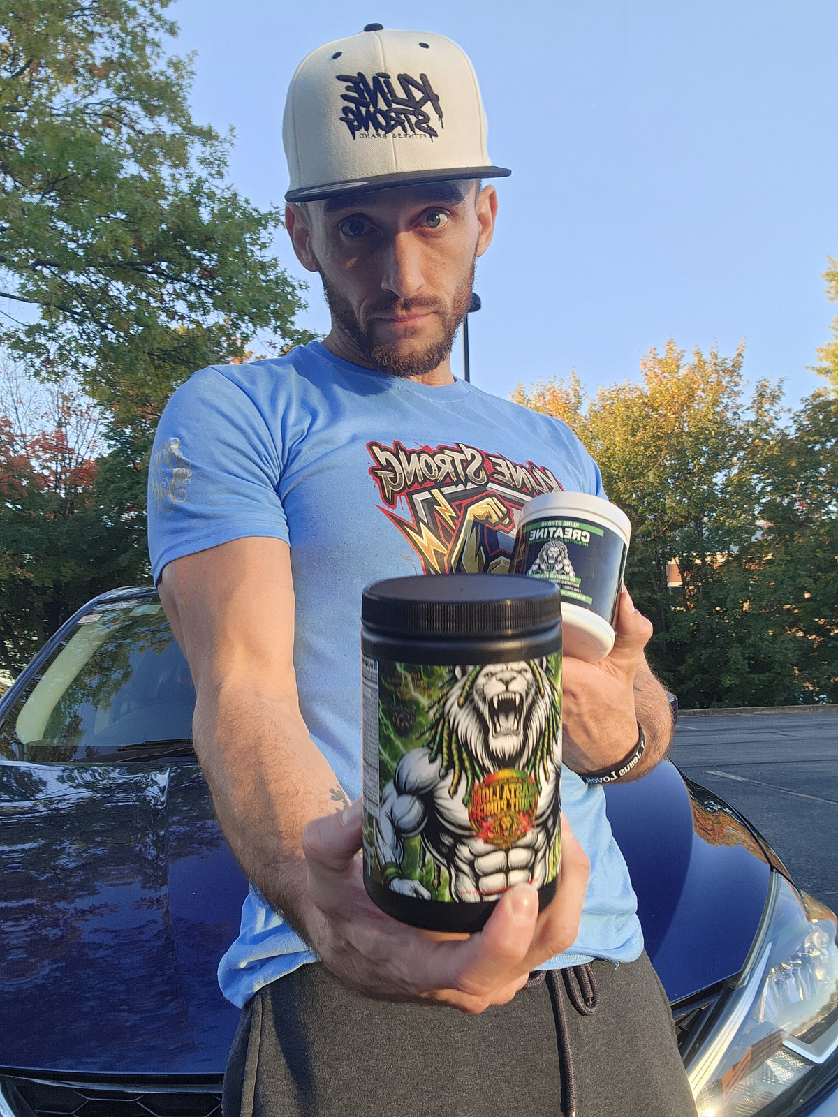 KSFBLLC (RASTA LION FRUIT PUNCH) Nitric Shock Pre-Workout Powder (Fruit Punch)