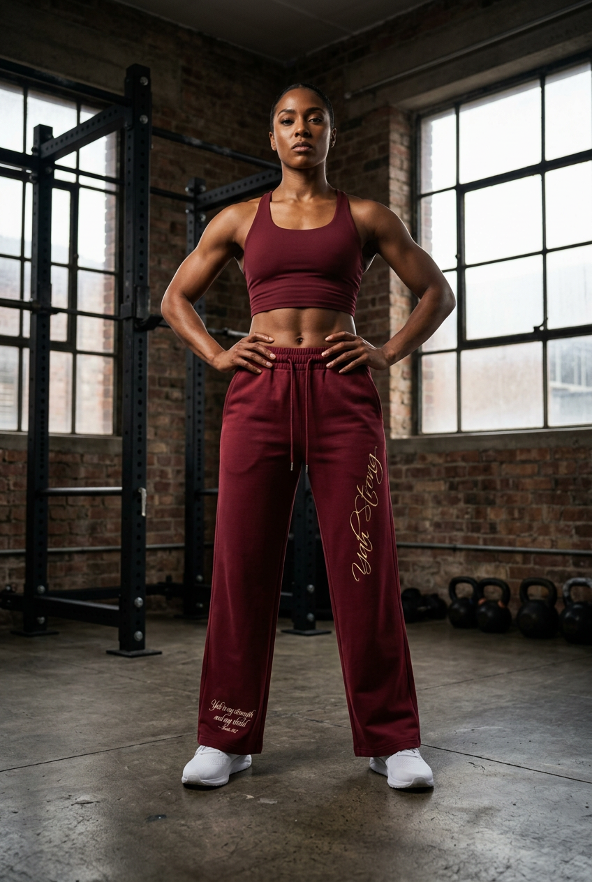 (KSFBLLC YAH STRONG) Unisex Heavyweight Sweatpants