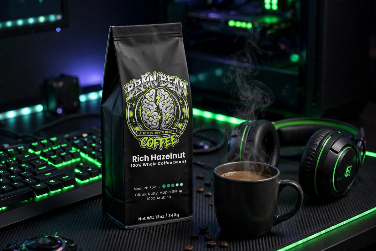 Brain Bean Coffee Rich Hazelnut (Medium Roast)