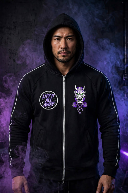 Way of the Dragon zip hoodie — alternate product photo 2
