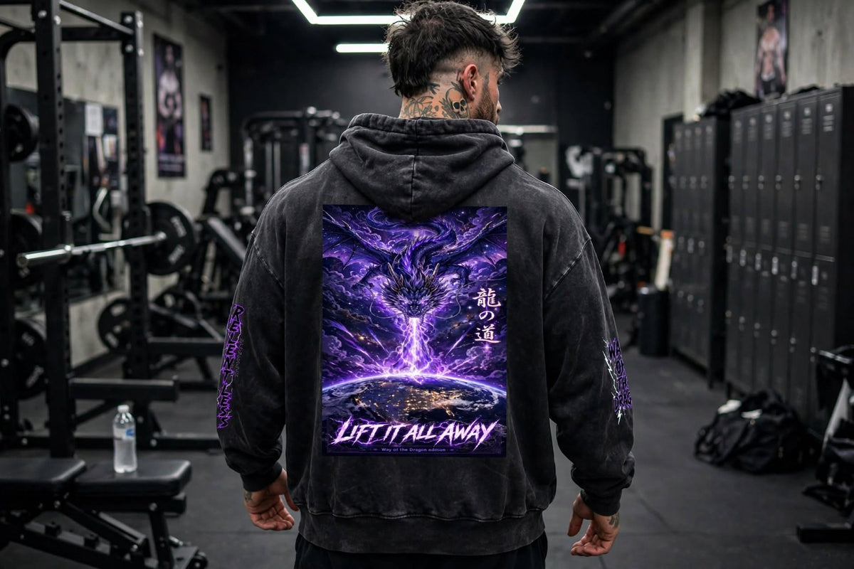Way of the Dragon oversized hoodie — alternate product photo 3