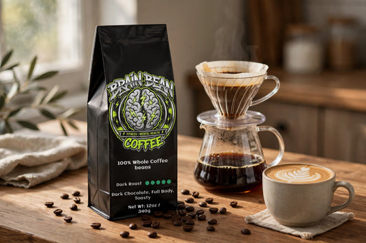 Brain Bean coffee Chocolate Bold  (Dark Roast)