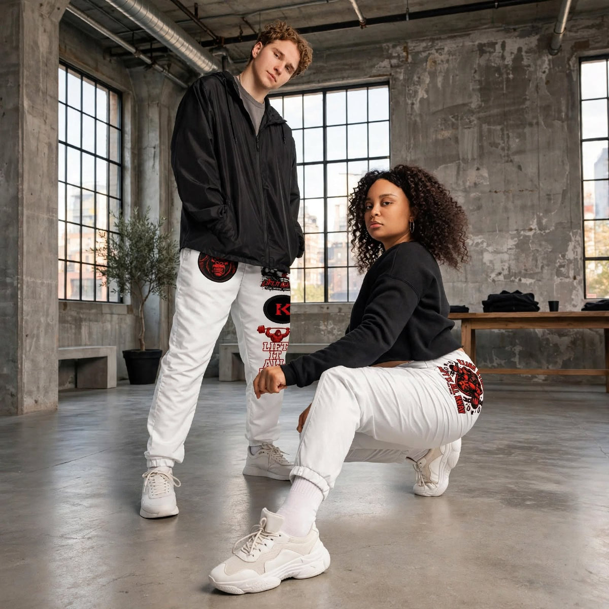 Unisex track pants